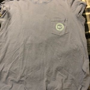 blue vineyard vines shirt
